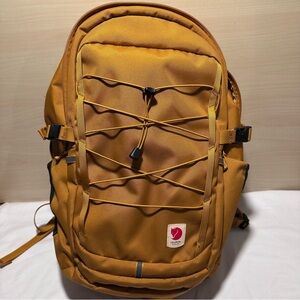Fjallraven Skule 28 Unisex Backpack Red Gold